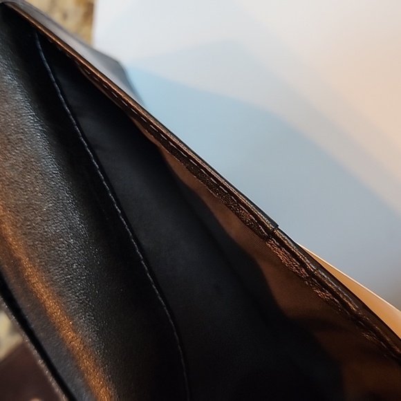 Coach Signature Brown and Tan Wallet - Picture 7 of 8